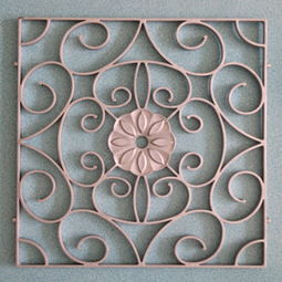 锌钢阳台护栏配件雪莲花图案 美观与实用的完美结合